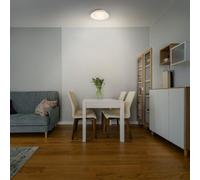 Ledvance Design Plafonnier Orbis Milan Blanc Rond Ø30cm Max. 2 X 10W E27 Lumière