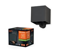 LEDVANCE Éclairage extérieur ENDURA STYLE ADJ BEAM, 2,5W, 180lm, gris foncé, éclairage indirect, détecteur de mouvement, capteur de lumière du jour, IP54, température de couleur 3000K, ton blanc chaud