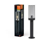 LEDVANCE Endura Classic Amber 50CM E27 DG LEDV, Aluminium Acier Inoxydable, Dark Gray