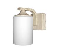 Ledvance ENDURA CLASSIC LANTERN CYLINDER BOIS LDV LUM, Aluminum, Wood Decor, One size