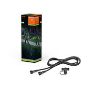 LEDVANCE ENDURA HYBRID CONNECTOR, composants pour lampes hybrides, noir, plastique, classe de protection IP67, fonctionnement solaire et réseau, applications multiples, installation facile