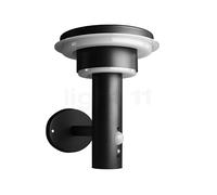 LEDVANCE Applique murale solaire à double cercle Endura Style, acier inoxydable, 6 W, noir, taille unique