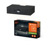 LEDVANCE ENDURA STYBRICKLUME, lumière solaire, 3W, 300lm, gris, gris foncé, éclairage indirect, détecteur de mouvement, de lumière du jour, IP65, 3 000K, couleur de lumière blanc chaud