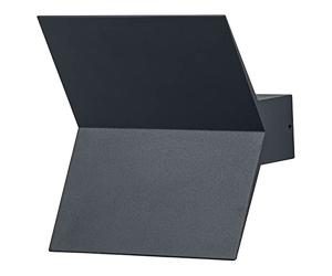 LEDVANCE ENDURA STYLE BAT 17.7cm - applique avec boîtier en aluminium, luminaire extérieur à LED, 9.5W, 3000K blanc chaud, 580 lumen, RAL 7016 gris foncé, lampe extérieure en forme d'aile