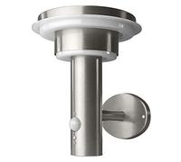 LEDVANCE Applique murale solaire Endura Style double cercle – 6 W – Acier inoxydable – Taille unique