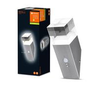 LEDVANCE Torche extérieure Endura Style Cristal Acier IP44 4,9W Lumière chaude Capteur