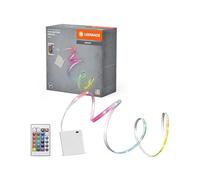 LEDVANCE FLEX Bande lumineuse à LED alimentée par batterie, 5 W, contrôle des couleurs RGB, longueur 5 m, dimmable, flexible et pliable, adaptée aux applications intérieures, LED non remplaçable