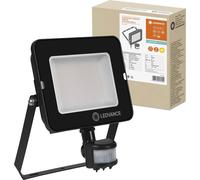 LEDVANCE FLOODLIGHT COMPACT Projecteur capteur 50W 830 SYM 100 noir 4500lm 3000K blanc chaud IP65 4058075575301