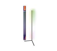 LEDVANCE Lampadaire LED d'angle SMART+ WIFI,140cm,noir,14W,1170lm,blanc et couleur réglables,dimmable,fonction bricolage et rythme musical,longue durée de vie,contrôlable par application,2700-6500K