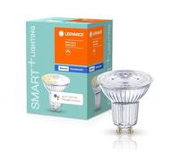 LEDVANCE Lampe à réflecteur LED Smart avec Bluetooth, GU10,blanc chaud (2700K),dimmable,remplace les lampes à incandescence de 40W,contrôlable avec Alexa et Google, SMART+ Spot GU10 DIM,pack de 1