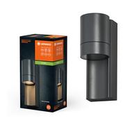 LEDVANCE Lampe d’extérieur ENDURA CLASSIC ISIDOR W, applique murale, GU10, gris foncé, aluminium, installation facile et rapide, diffuseur dépoli e protection IP65, utilisation en extérieur