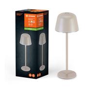 LEDVANCE Lampe d’extérieur ENDURA STYLE TABLE, 2,5W, 200lm, beige, lampe de table, batterie rechargeable, classe de protection IP54, gradation en continu, fonction de mémorisation de la luminosité