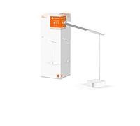LEDVANCE Lampe de lecture et de table mobile PANAN Fold USB, blanche, 5,2W, 130lm, sur batterie, tête flexible, module LED avec lumière blanc froid (4000K), capteur tactile pour allumer/éteindre
