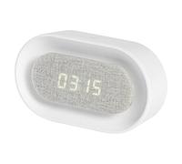 LEDVANCE Lampe et horloge LED mobile LINEAR, blanc, 3,4W, 35lm, sur batterie, blanc froid (4000K), capteur tactile intégré pour allumer/éteindre et gradation, capteur de lumière du jour