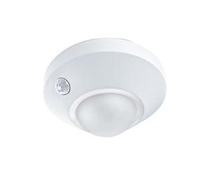 LEDVANCE Lampe LED à Piles, éclairage pour Applications intérieures, Détecteur de Mouvement, Détecteur jour/nuit, Blanc Froid, 86,0 x 47,0 mm, NIGHTLUX Ceiling