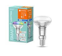 LEDVANCE Lampe LED intelligente avec Bluetooth Mesh, lampe spot R50 pour culot E14 en verre de 3W, remplace les lampes classiques à réflecteur de 40W, contrôlable avec Alexa & Google Assistant, 4-pack