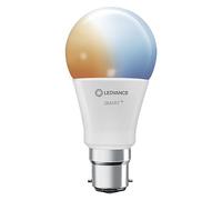 LEDVANCE Lampe LED intelligente avec technologie WiFi, base B22d, dimmable, couleur de la lumière variable (2700-6500K), remplacement 60W, SMART+ WiFi Classic Tunable White, lot de 3