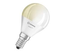LEDVANCE Lampe LED intelligente avec technologie WiFi, douille E14, dimmable, blanc chaud (2700 K), remplacement 40W, mini ampoule SMART+ WiFi à intensité variable, paquet de 1