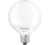 LEDVANCE Lampe LED intelligente avec Wifi, culot E27, gradable, couleurs RGB et changement de couleur de la lumière, Globeform, mat, remplace les ampoules de 100W, contrôlable avec Alexa, Google, App