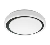 LEDVANCE Lampe LED ORBIS SMART+ Tunable White Moon 380 noir Commande par application 4058075486362