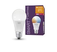 LEDVANCE Lampe Smart+ avec technologie ZigBee, 9W, A60, mat, culot E27, couleur de la lumière Tunable White, 806lm, pack de 1