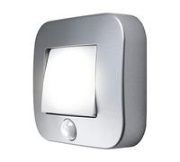 LEDVANCE NIGHTLUX® Hall Luminaires LED fonctionnant sur batterie: pour mur - 0 - 25 W - 4.5 V - blanc froid - 4000 K} argent G