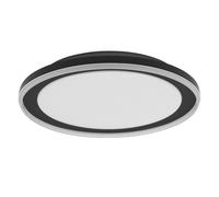 LEDVANCE LED ORBIS Pederson avec anneau en plastique, noir, 24W, 1450lm, 3000K,