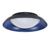 LEDVANCE LED Orbis Plate - noir-bleu - 19W - 1000lm - 3000K - 310mm - blanc chaud convivial 830 - dimmabsur 3 niveaux par coup de pied - protection IP20 - vis de montage et chevilles incluses} Blanc G