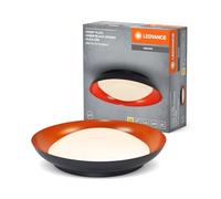 LEDVANCE LED Orbis Plate, noir-orange, 35W, 1700lm, 3000K, 430mm, blanc