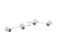 Ledvance LED PlafonnierReproduction Spot Liège Blanc 4 x 3,4W GU10 920lm Blanc chaud 2700K Ra>90 Dimmable