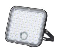 LEDVANCE LED-Solar-Außenleuchte Endura Outdoor schwarz mit Flutlicht und Solar-Panel, 5 m langes Kabel, mit Fernbedienung und PIR-Bewegungsmelder, 30 W, 4500 lm, 840, 4000 K Lichtfarbe