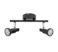 LEDVANCE LED SPOT GU10: 2 x 3,4W, 460lm, noir, température de couleur de 2 700K,