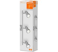 LEDVANCE LED SPOT GU10 (EU) L 4058075540569 Plafonnier à spot LED GU10 7.8 W argent