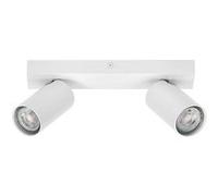 LEDVANCE LED SPOT OCTAGON 2 x 3 - 4W - GU10 - 460lm - blanc - température de couleur 2.700K - lumière chaude - design intemporel - lampe LED interchangeable - idéale pour les intérieurs - CRI 90 - têt