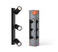 LEDVANCE LED Spot Octagon 3X3.4W 927 GU10 BKLEDV, 10.2 W, Black