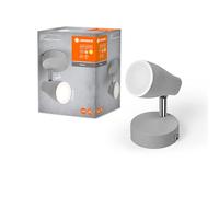 LEDVANCE LED SPOT PEAR PELIR PLAGE DE CLUSEMENT, GREN, 4,3W, 210LM, offre une lumière dirigée avec une couleur de lumière blanche chaude, avec des projecteurs GU10 flexibles, IP20, 2700K