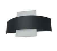 LEDVANCE LED Wand- und Deckenleuchte, Leuchte für Außenanwendungen, Warmweiß, 60,0 mm x 240,0 mm x 142,0 mm, ENDURA STYLE SHIELD, Gris Foncé