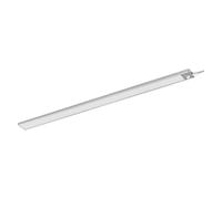 LEDVANCE LINEAR Spot sous meuble plat 60cm, 4W, 340lm, fonction lumière blanche CCT pour régler blanc chaud à blanc froid (3000K à 6500K), allumage/extinction sans contact, protection IP20