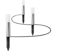 LEDVANCE Lumière de jardin LED intelligente avec technologie WiFi - pack d'extension avec 3 poteaux de jardin LED pour l'extérieur - couleurs RVB modifiables - compatible avec Google et Alexa - GARDEN