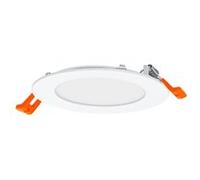 LEDVANCE Luminaire: adapté à plafond, SMART RECESS SLIM DOWNLIGHT TW / 8 W, 220…240 V, angle de rayonnement: 110, Blanc dynamique, 3000…6500 K, matériau de corps: plastic, IP20, Paquet de 1
