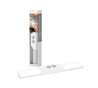 LEDVANCE Luminaire d'agencement 10 W 500 lm 3000 K dimmable avec 2 prises et 2 ports USB-C blanc