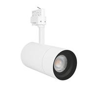LEDVANCE Luminaire d'éclairage: pour rail de montage | TRACKLIGHT SPOT ZOOM DIM | 25 W | 100…240 V | Warm White | 3000 K | Matériau du corps: aluminum | IP20 | 1-paquet