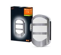 LEDVANCE Luminaire mural et plafonnier LED: adapté à mur | ENDURA STYLE PLATE / 12 W | 3000 K | steel | IP44