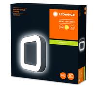 LEDVANCE LED Wand- und Deckenleuchte, Leuchte für Außenanwendungen, Warmweiß, 202,0 mm x 202,0 mm x 45,0 mm, ENDURA STYLE SQUARE