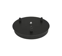 LEDVANCE Vintage Edition 1906, Canopy schwarz, Halterung für LEDVANCE Vintage 1906 Pendulum Leuchten, Aluminium Gehäuse