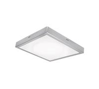 Ledvance Lunive Vela Plafonnier Led 22 Cm 3 000 K mat, nickel brossé