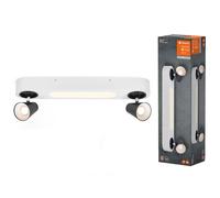 Ledvance Neptune Lampe Plafond LED 2 Spots Murale Décor 20W 1630lm Blanc 3000K