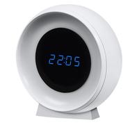 LEDVANCE Montre numérique et veilleuse NIGHTLUX avec capteur 0,3 W 5 lm sur batterie, câble USB, changement de couleur pour la lumière blanche,uniquement pour l'intérieur ( y compris endroits humides)