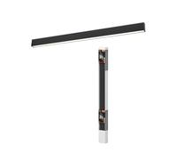 LEDVANCE Office Line Cuboid, square office ceiling light, 30 W, 3,100 lm, 4,000 K, 840 cool white, 3-step dimmable, black aluminium, IP20