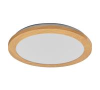LEDVANCE ORBIS Disc applique/avec LED, décor bois, 22W, 1800lm, 3000/4000K, régl